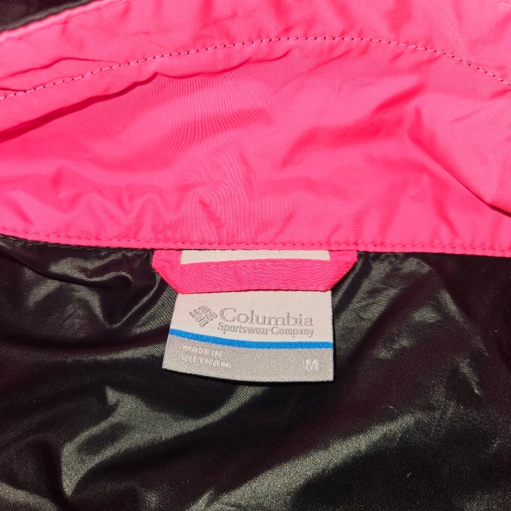 Columbia Lightweight Full Zip Windbreaker Jacket Size Medium - Picture 4 of 6